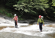 趣味：沢登り